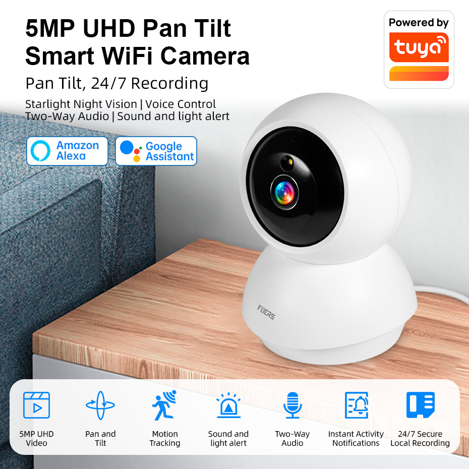Fuers 5MP WiFi Camera Works Wi - Eufy Camera E220 review and price