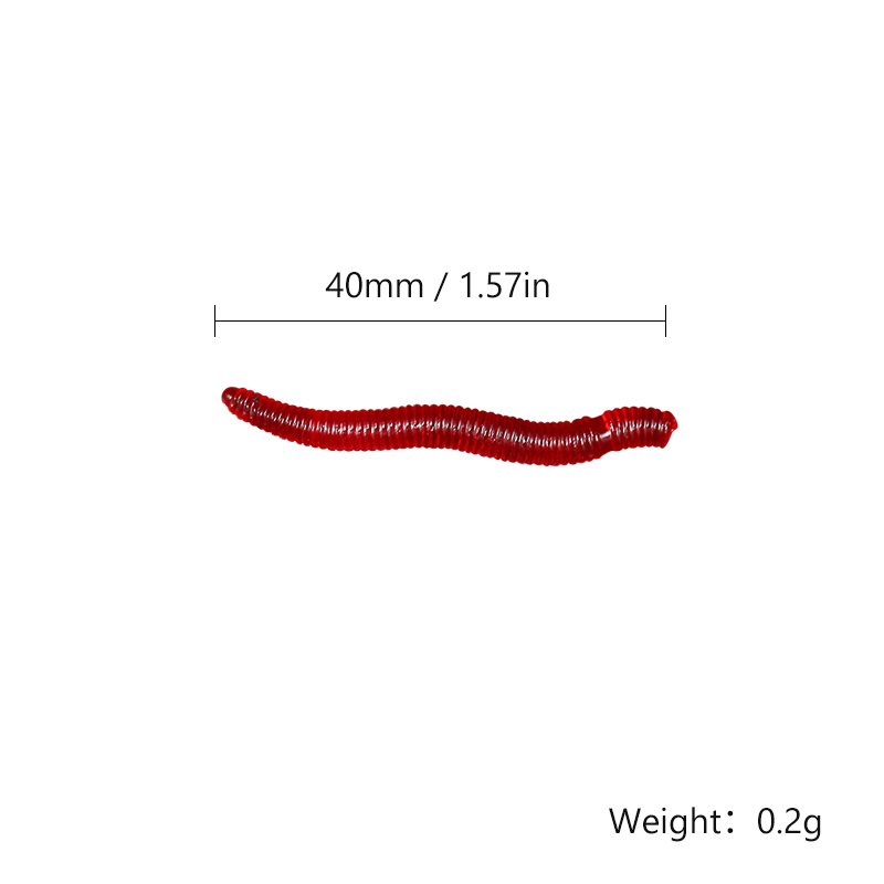 CIBO 50pcs-Artificial Red Worm - Aglaonema Red review and price