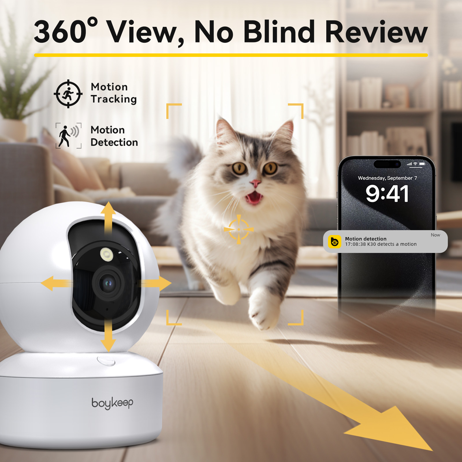 Boykeep 2K Pet Dog Camera with - Eufy Camera E220 review and price